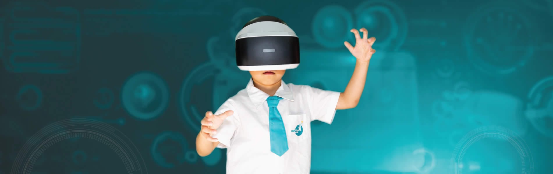 Children engaging with AI and robotics at ChildFirst Pre-School