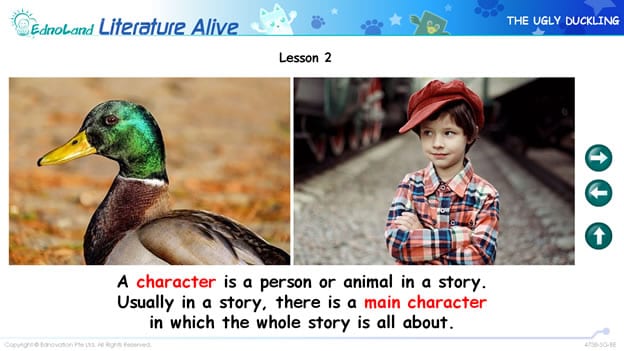 Creating a Character literature activity