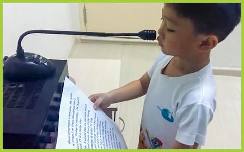 Little Announcer - building confidence in public speaking