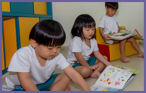 Word Smart - child engaged in language activity