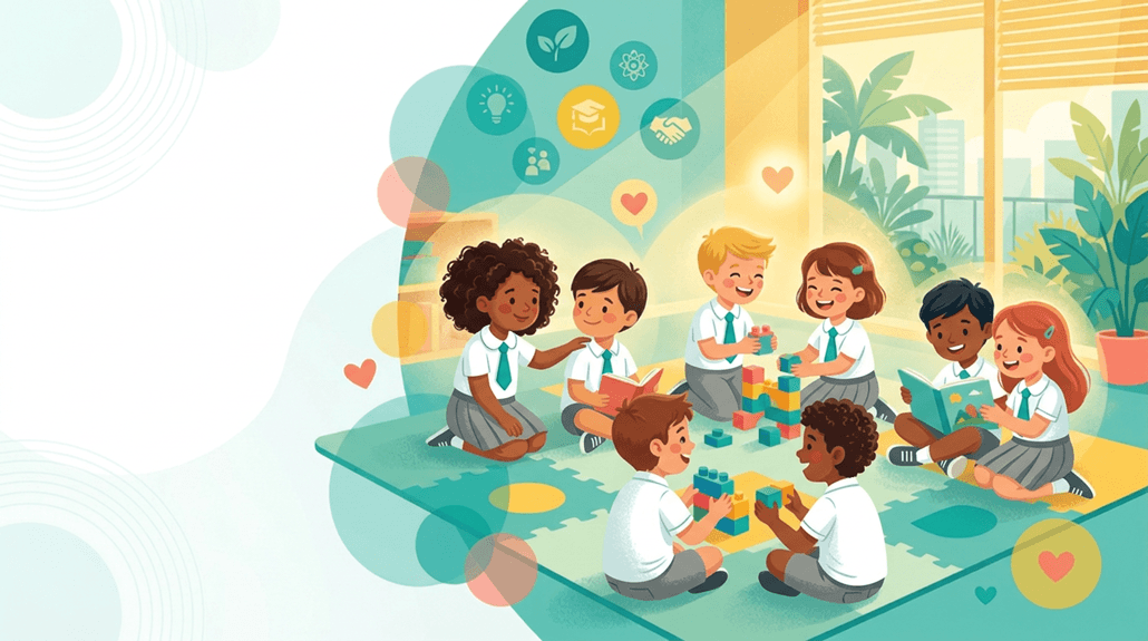 Children engaged in future-ready learning at ChildFirst Pre-School