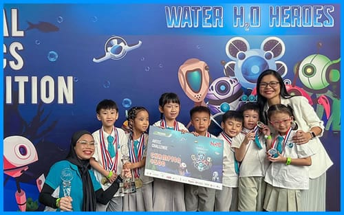 ChildFirst children celebrating NRC 2024 Overall Championship