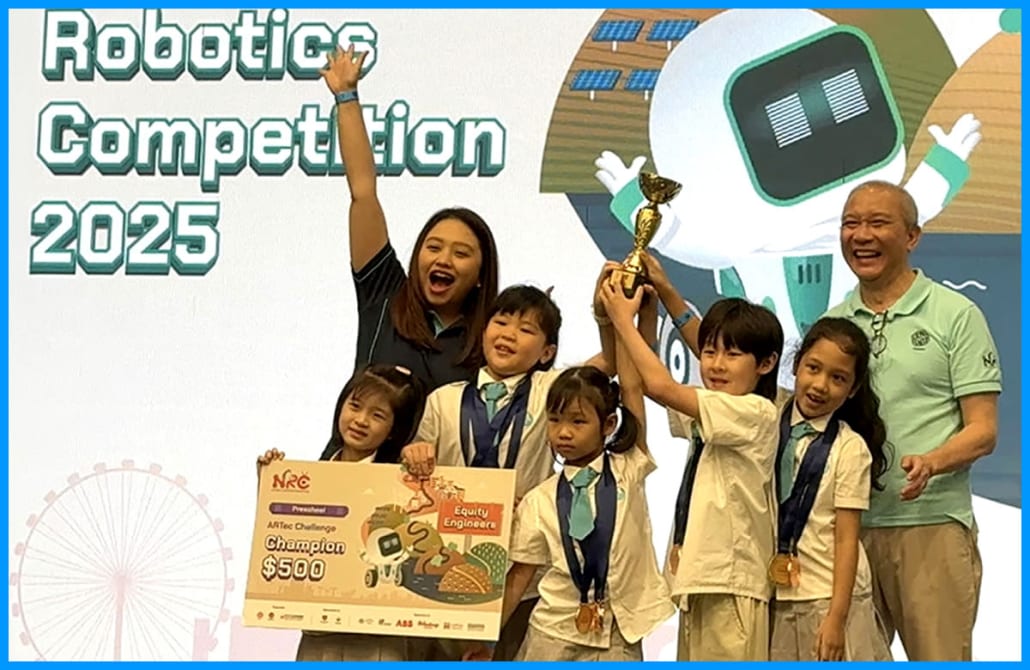 ChildFirst children celebrating NRC 2025 Overall Championship