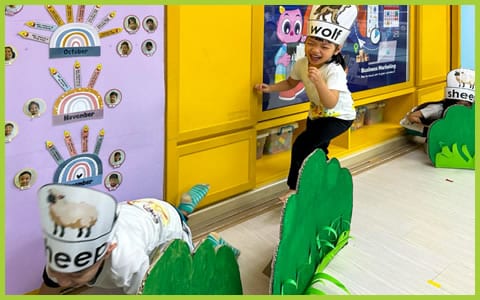 Role Play activity in Literature Alive curriculum